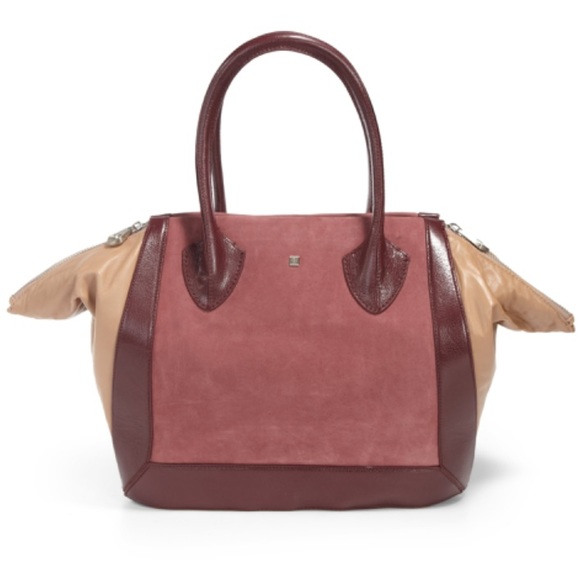 Pour La Victoire Handbags - Pour La Victoire Madison Suede Leather Satchel Bag